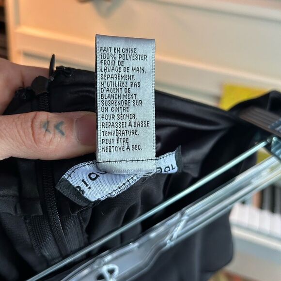 Bianca Nygard Elegant Black Tiered Maxi Skirt Size 8 - Picture 2 of 14